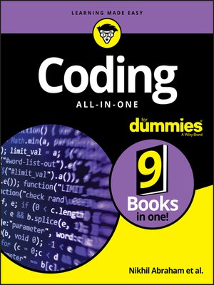 cover image of Coding All-in-One For Dummies